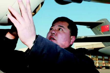 試飛站現場。